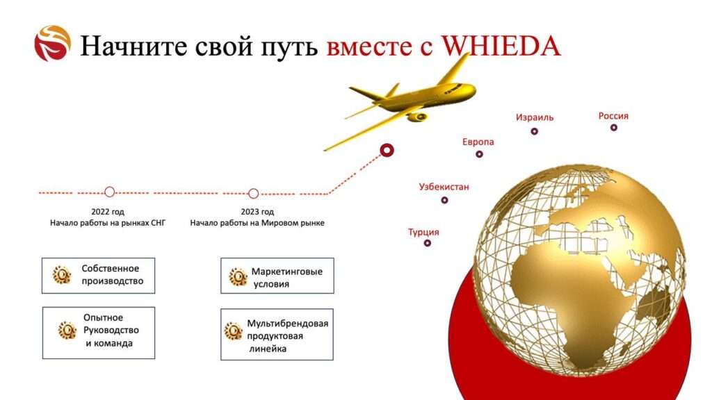 Whieda бизнес и форма доходов